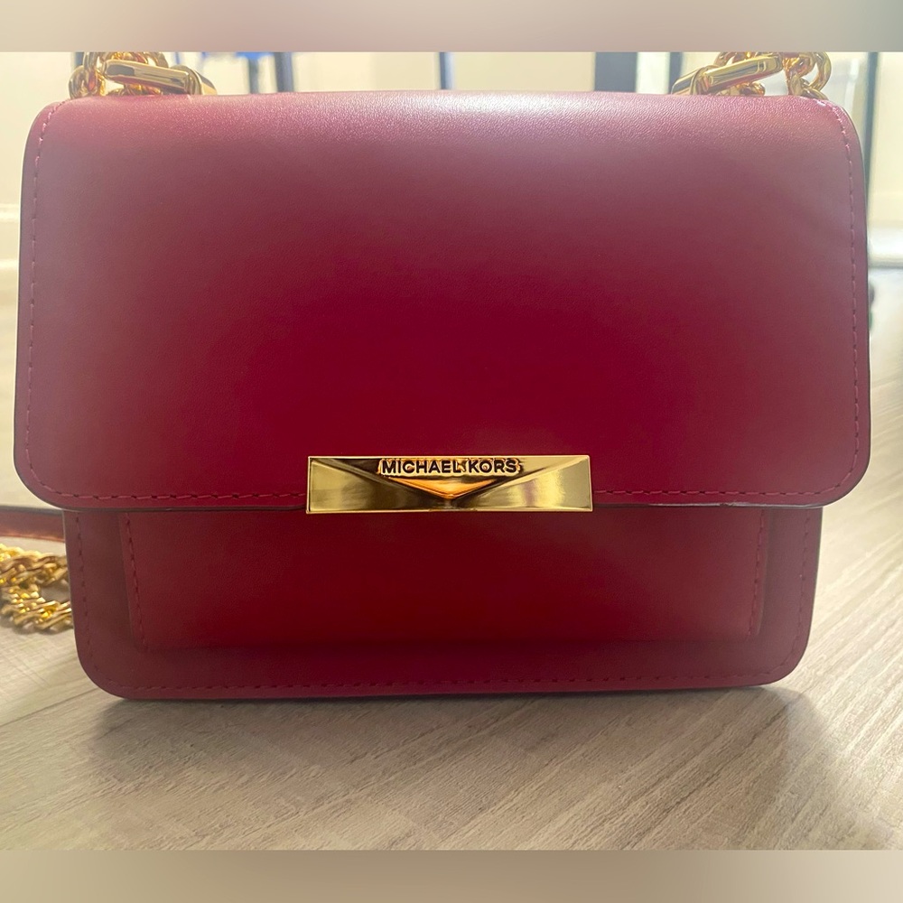 Michael Kors Magenta crossbody purse